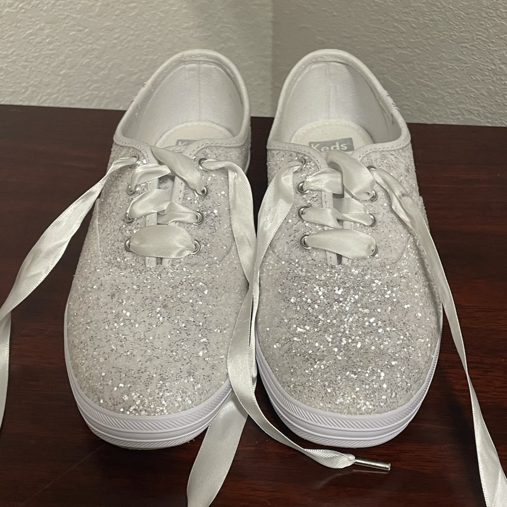 keds x kate spade new york champion glitter sneakers